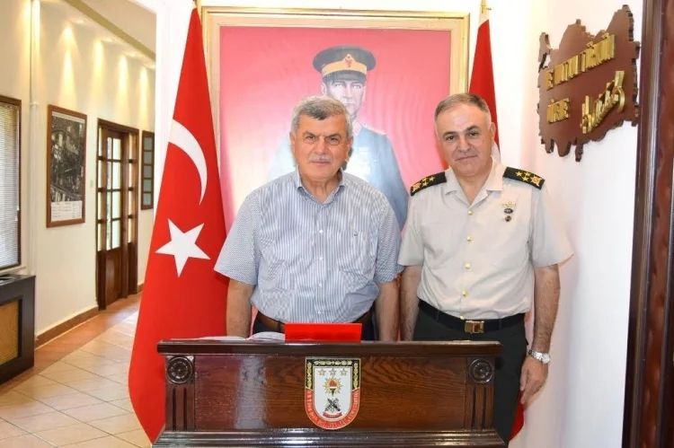 Başkan Karaosmanoğlu’ndan, Korgeneral Gürak’a hayırlı olsun ziyareti