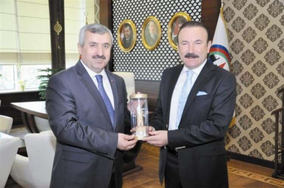 Başkan Baran Doğan’ı Ağırladı