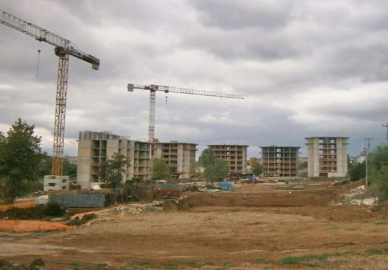 Çınarlıkent konutları yükseliyor