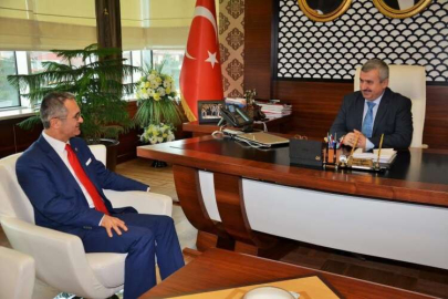 Başkan Baran, CHP Sivas Milletvekili Ali Akyıldız'ı Ağırladı