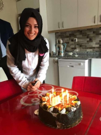 Emine Sahra Dindar'a güzel kutlama