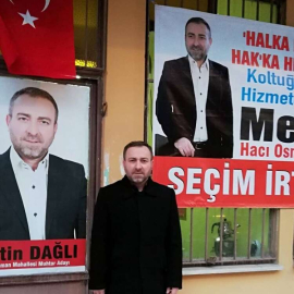 Körfez'de ilk seçim bürosunu muhtar adayı açtı