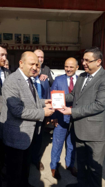 Ahmet Mızrak, Fikri Işık'a projelerini anlattı