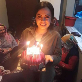 Ceyda Yıldız'a sürpriz kutlama