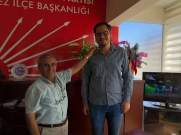 Genç Avukat; CHP'ye üye oldu