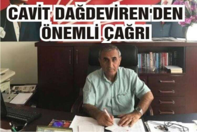CAVİT DAĞDEVİREN'DEN ÖNEMLİ AÇAKLAMA