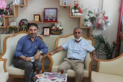 Cavit Dağdeviren'den gazetemize ziyaret