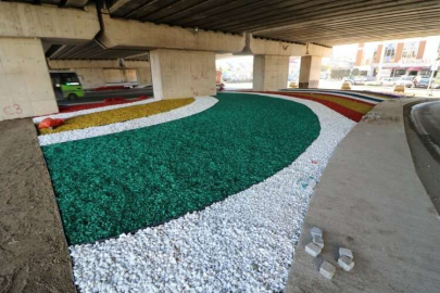 Otogar Köprülü Kavşağı’na görsel dokunuş