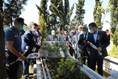 Dilovası’nda bayram öncesi şehitler unutulmadı!