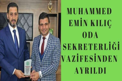    Başarılı başkan Muhammed Emin Kılıç; görevini devretti