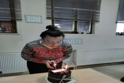 Merve Yıldız’a güzel kutlama