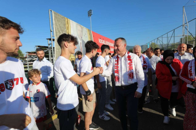 Şehit Ömür Ertuğrul Sarı Spor Tesisi açıldı