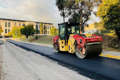 Orhan Karabulut Caddesi boydan boya asfaltlandı