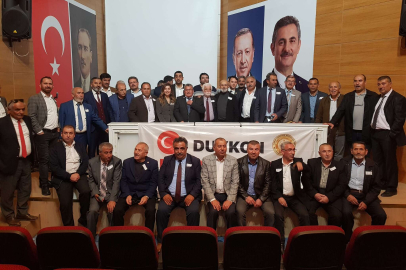 DUYKON’DA YENİ BAŞKAN; MUSTAFA ÖZCAN