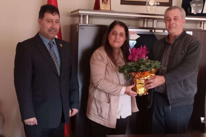 Salih Yolcu’dan Zehra Coşkun Salih’e ziyaret