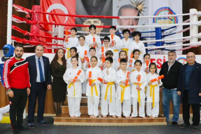 Körfez’de 200 sporcuya yeni kuşak