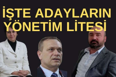 KÖRFEZ İYİ PARTİ'DE ÜÇ ADAYIN LİSTESİ