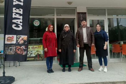 Salih Yolcu’dan genç girişimci iş kadınına ziyaret