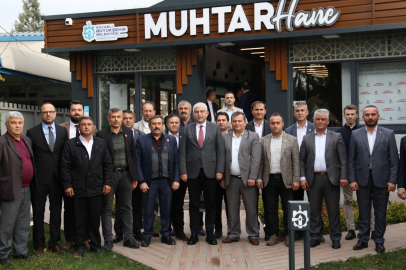 Genel Sekreter Gündoğdu, 12 ilçenin muhtarlarıyla bir araya geldi