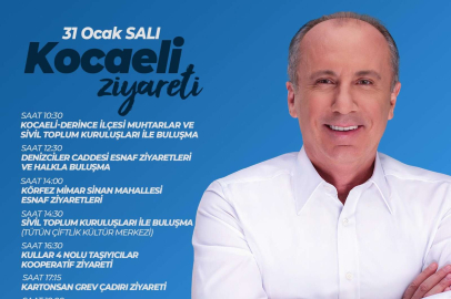 MUHARREM INCE KOCAELI'YE GELIYOR