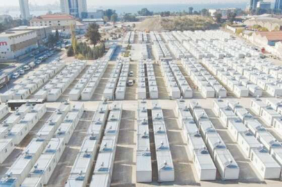 3 BELEDİYE DEPREM BÖLGESİNE KONTEYNER KENT KURUYOR