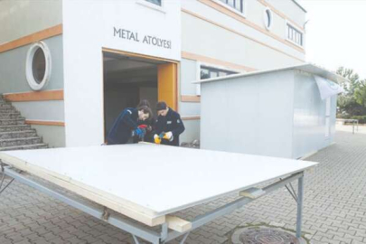 "MODÜL EVLER" DEPREMZEDELERE GEÇİCİ YUVA OLACAK