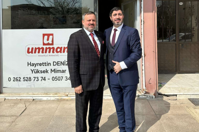 HALİL GÜNGÖR DOKUZLAR’DAN HAYRETTİN DENİZ’E ZİYARET