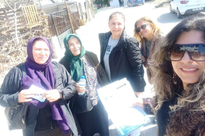 CHP’Lİ KADINLAR ÇALIŞMALARINI SÜRDÜRÜYOR