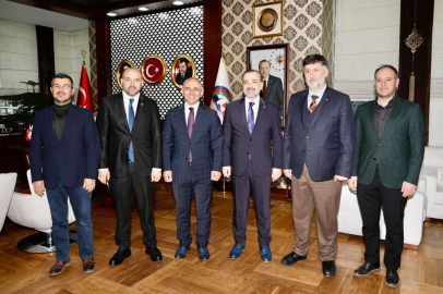 Şahin Talus’tan Başkan Söğüt’e ziyaret