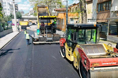 Tuğrul Caddesi’ne 550 ton sıcak asfalt