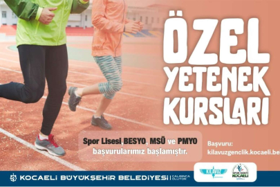 Büyükşehir ücretsiz özel yetenek kursları açıyor
