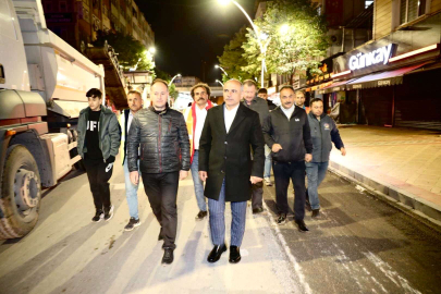 Tuğrul Caddesi yeni yüzüne kavuştu