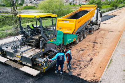 Körfez’de asfalt seferberliği sürüyor
