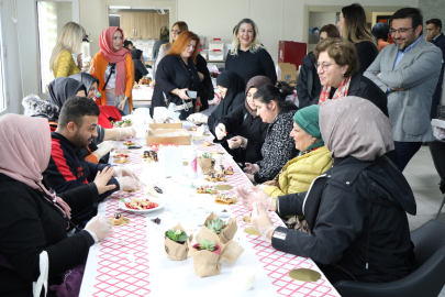 Özel çocuklardan annelere özel hediyeler