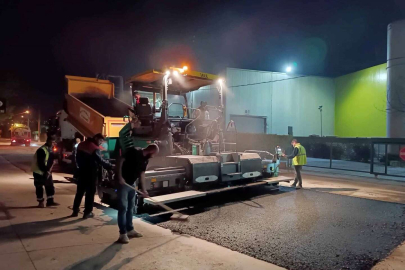 Yol Bakım Timi’nden gece vardiyası