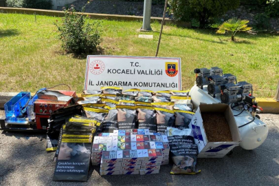 Körfez'de jandarmadan Kaçakçılara baskın
