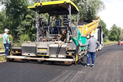 Alikahya’da iki önemli güzergâh asfaltlandı