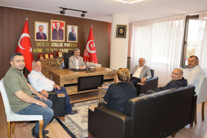 Başkan Söğüt’ten BBP ve DSP’ye ziyaret