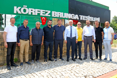 Genel Sekreter Gündoğdu, Kocaelispor Brunga tesislerini inceledi