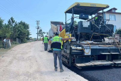 KÖRFEZ ALİHOCALAR YOLU ASFALTLANDI