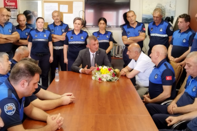 BAŞKAN SEZER ZABITA HAFTASINI KUTLADI