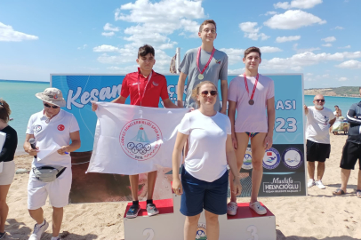 Körfezli Eymen Saros Körfezi’nde iki dalda ikinci oldu