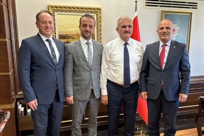 Başkan Söğüt’ten İçişleri Bakan Yardımcısı Münir Karaloğlu’na Ziyaret