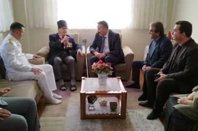 GÖLCÜK'ÜN KAHRAMAN GAZİLERİNE ANLAMLI ZİYARET