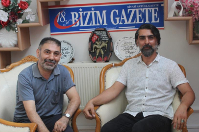 EROL KAZMA GAZETEMİZİ ZİYARET ETTİ