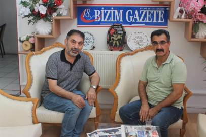 MHP’li ABİDİN AKYÜREK GAZETEMİZİ ZİYARET ETTİ