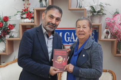 NESİBE ÇETİN’DEN GAZETEMİZE ZİYARET