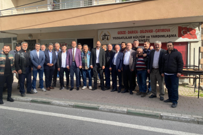 GEBZE-DARICA-DİLOVASI-ÇAYIROVA YOZGATLILAR’DA NÖBET DEĞİŞİMİ