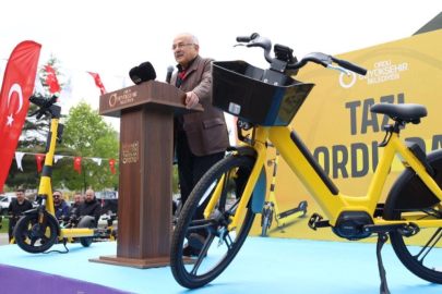 Ordu’da elektrikli skuter ve bisiklet dönemi başladı