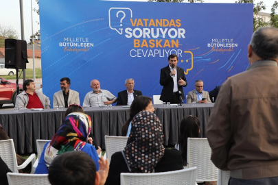 Konya Karatay'da vatandaş sordu, başkan cevapladı